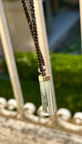 Aquamarine pendant from shigar mine northern areas of Pakistan