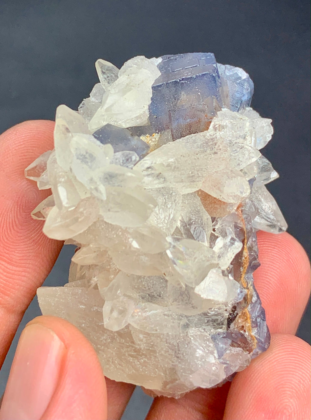 Cubic fluorite 55 grams specimen