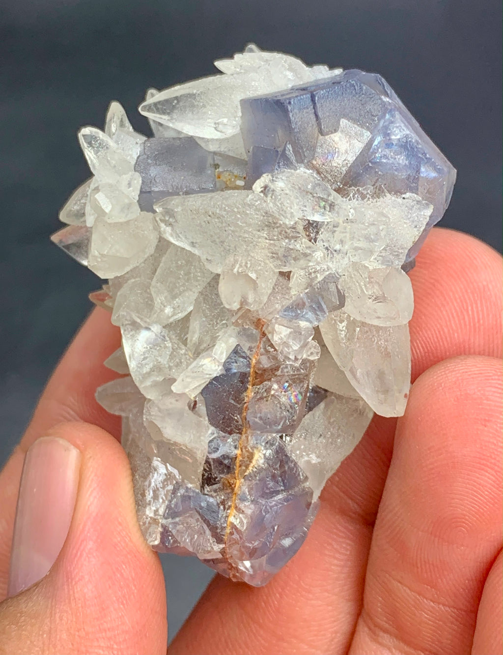 Cubic fluorite 55 grams specimen