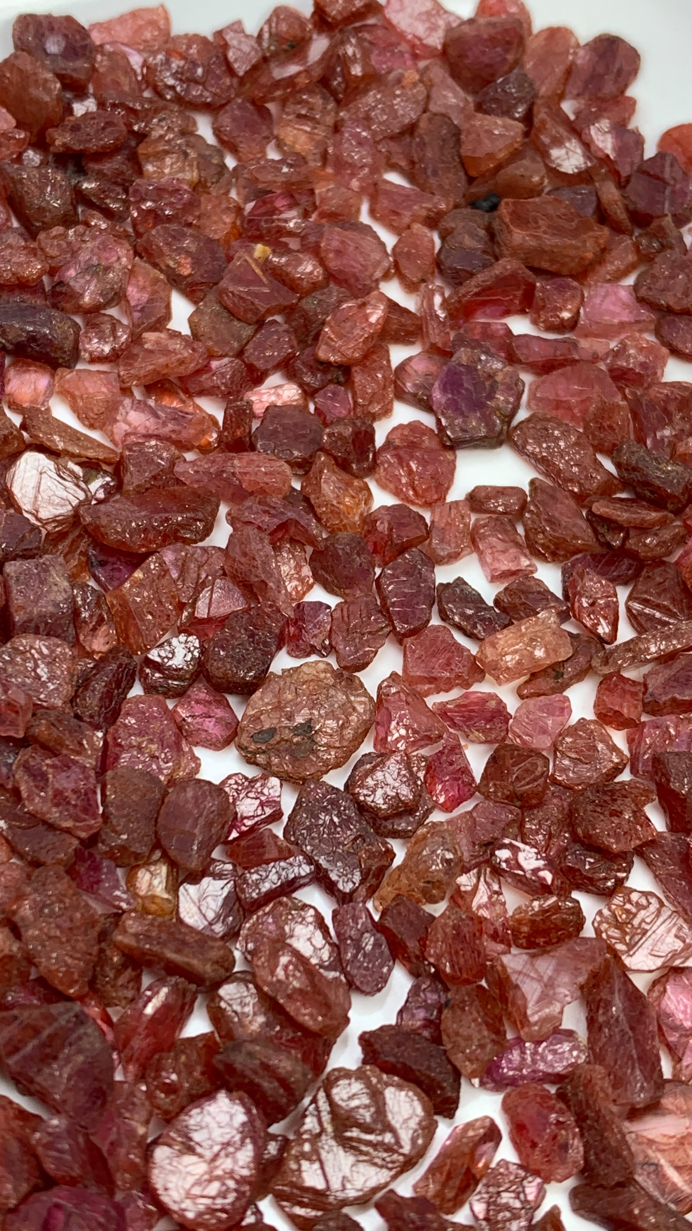 Ruby crystals