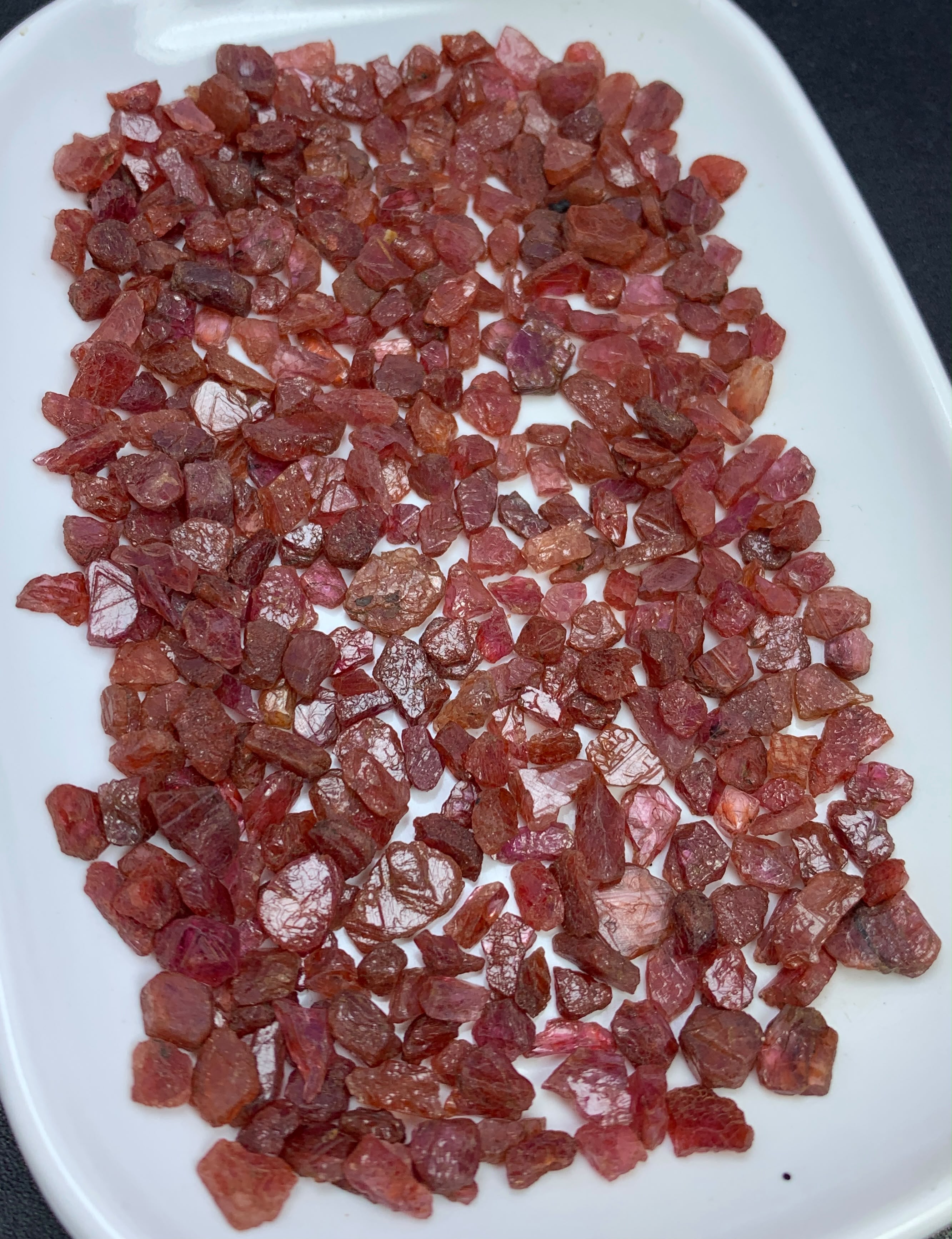 Ruby crystals