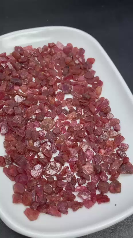 Ruby crystals
